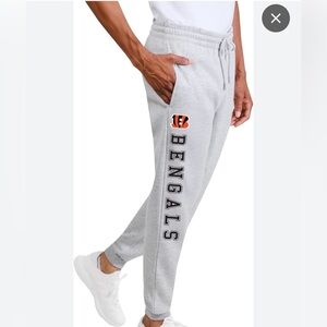 NWT Men’s NFL Team Apparel Ultra GAME Cincinnati Bengals Sweatpants Sz M-0180